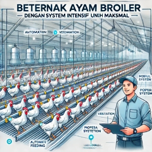 Beternak Ayam Broiler dengan Sistem Intensif untuk Hasil Maksimal